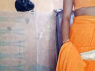 Bro-in-law Fucked Neighbor's Step-sister-in-law By Wearing Yellow Saree